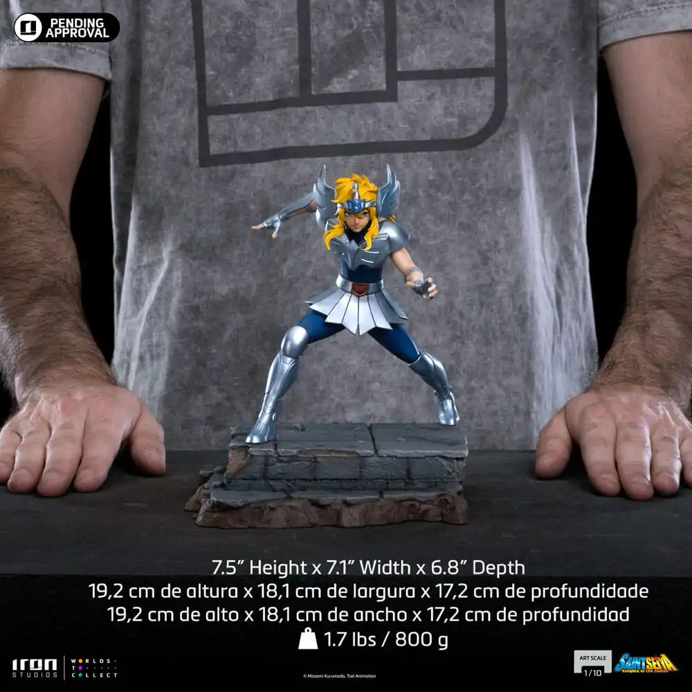 Saint Seiya Měřítková Socha 1/10 Cygnus Hyoga 19 cm fotografii produktu