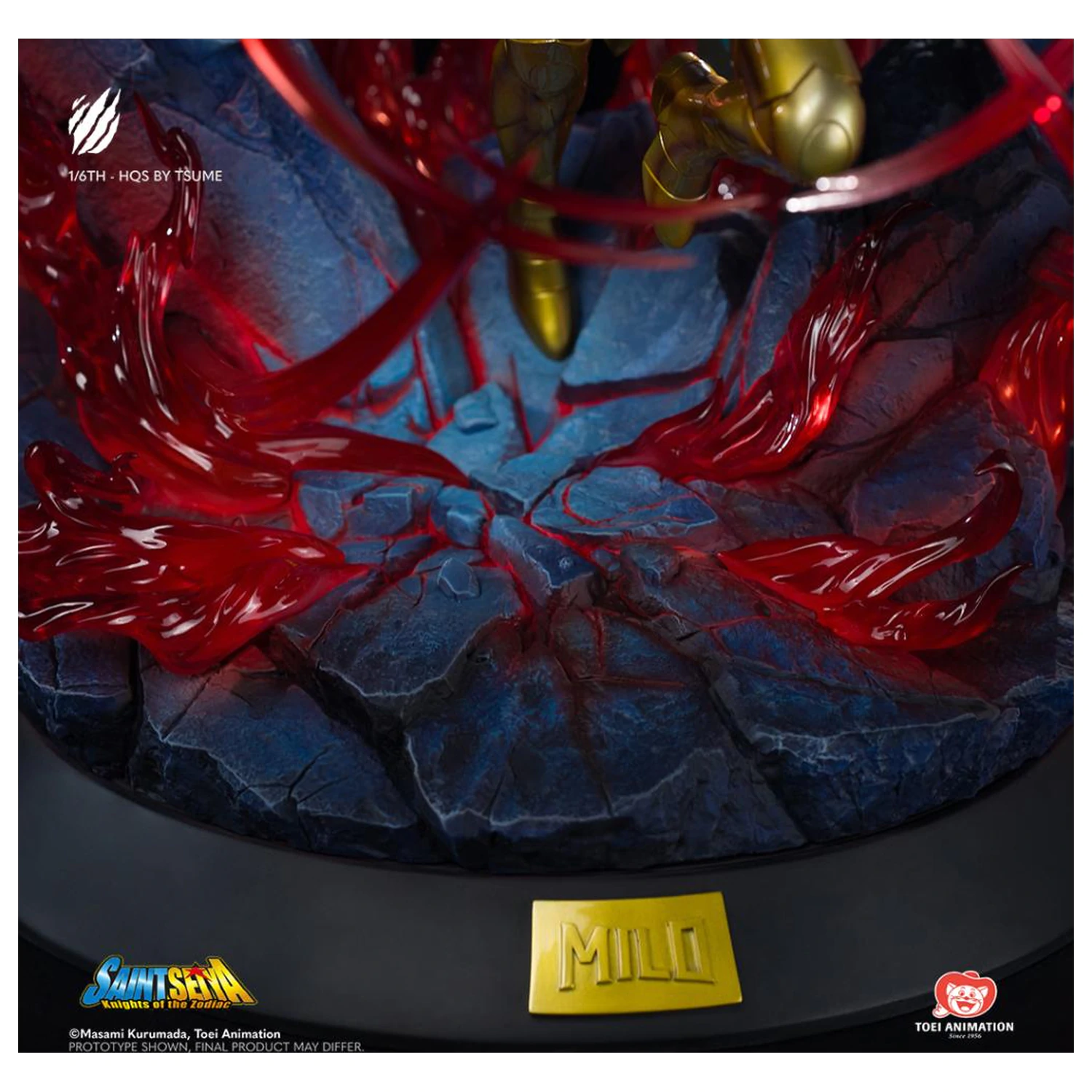 Socha Saint Seiya Scorpio Milo HQS 1/6 By Tsume 62 cm fotografii produktu