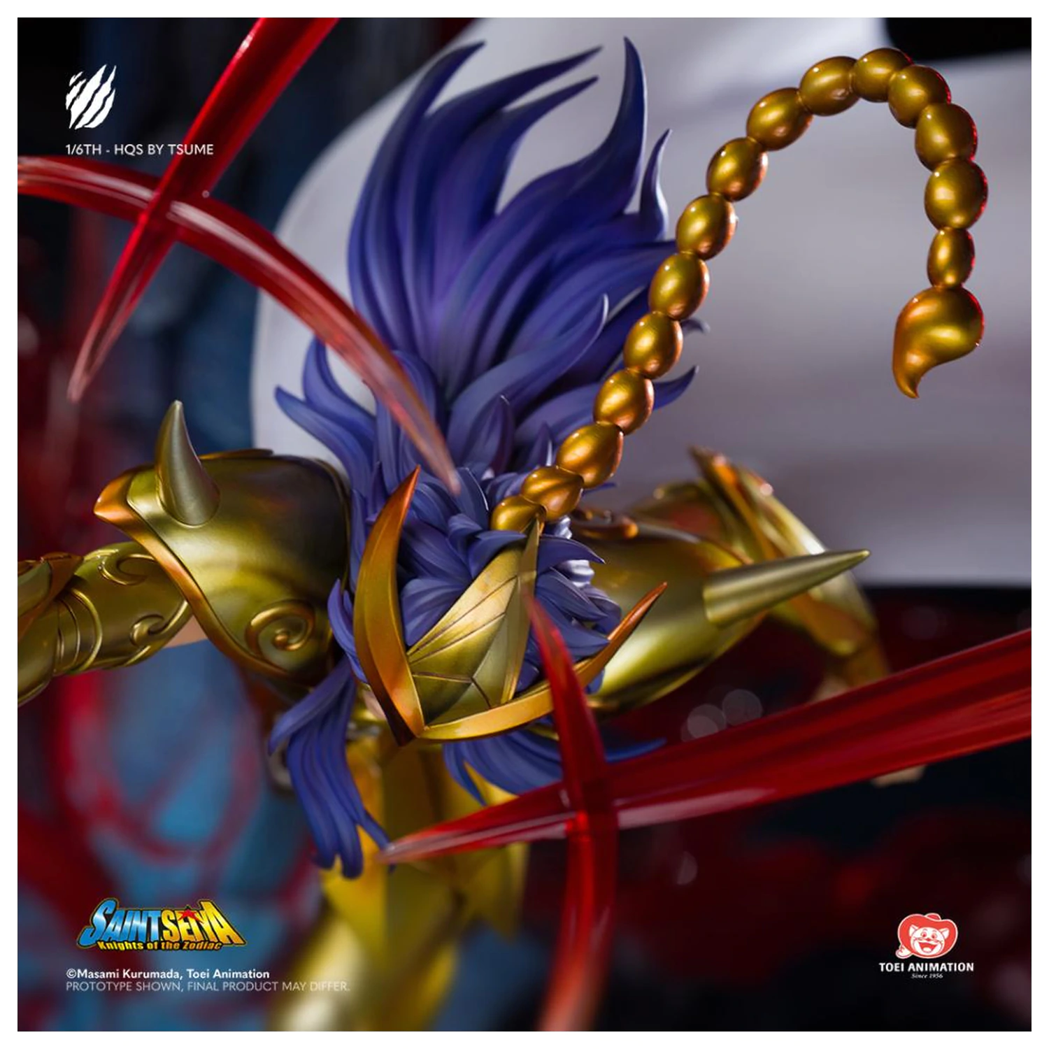 Socha Saint Seiya Scorpio Milo HQS 1/6 By Tsume 62 cm fotografii produktu