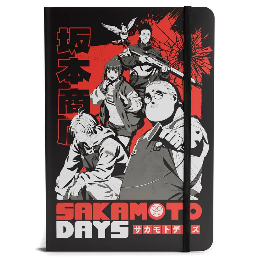 Sakamoto Days A5 prémiový zápisník fotografii produktu