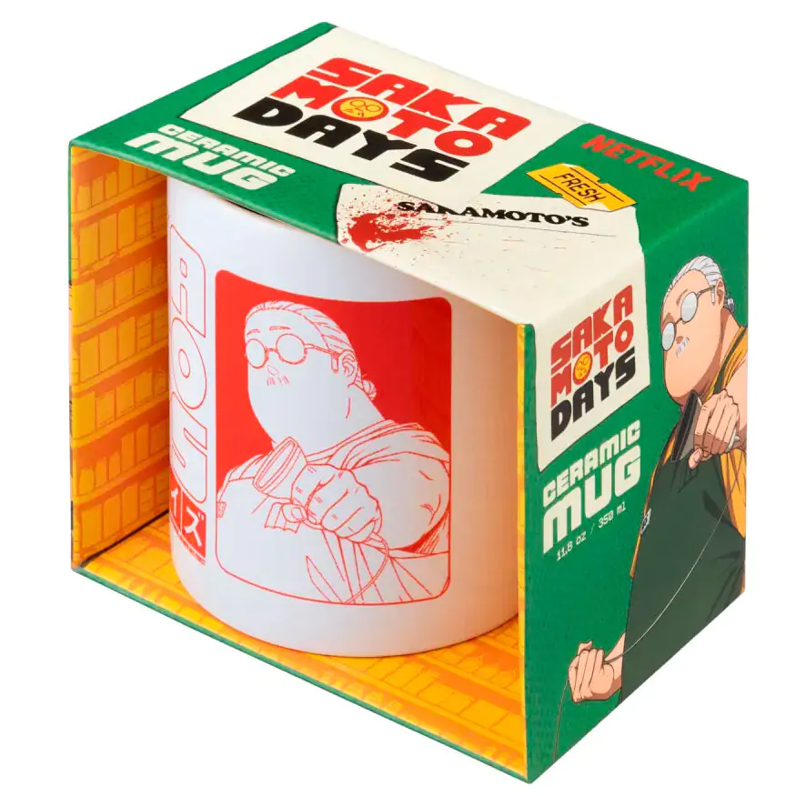 Sakamoto Days hrnek 350 ml fotografii produktu