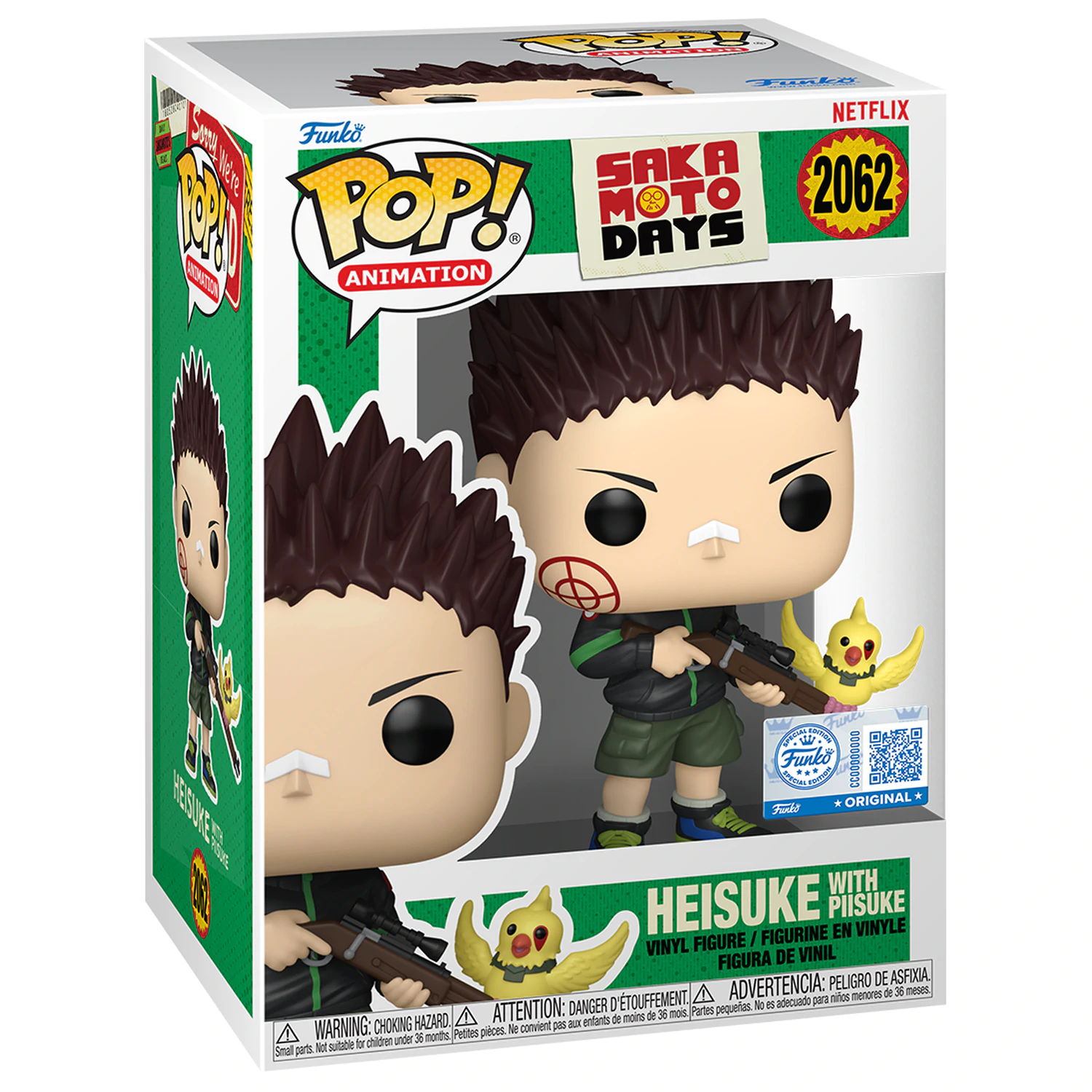 Sakamoto Days Funko POP! Animation Vinylová Figurka Heisuke & Piisuke Exclusive Edition 9 cm fotografii produktu