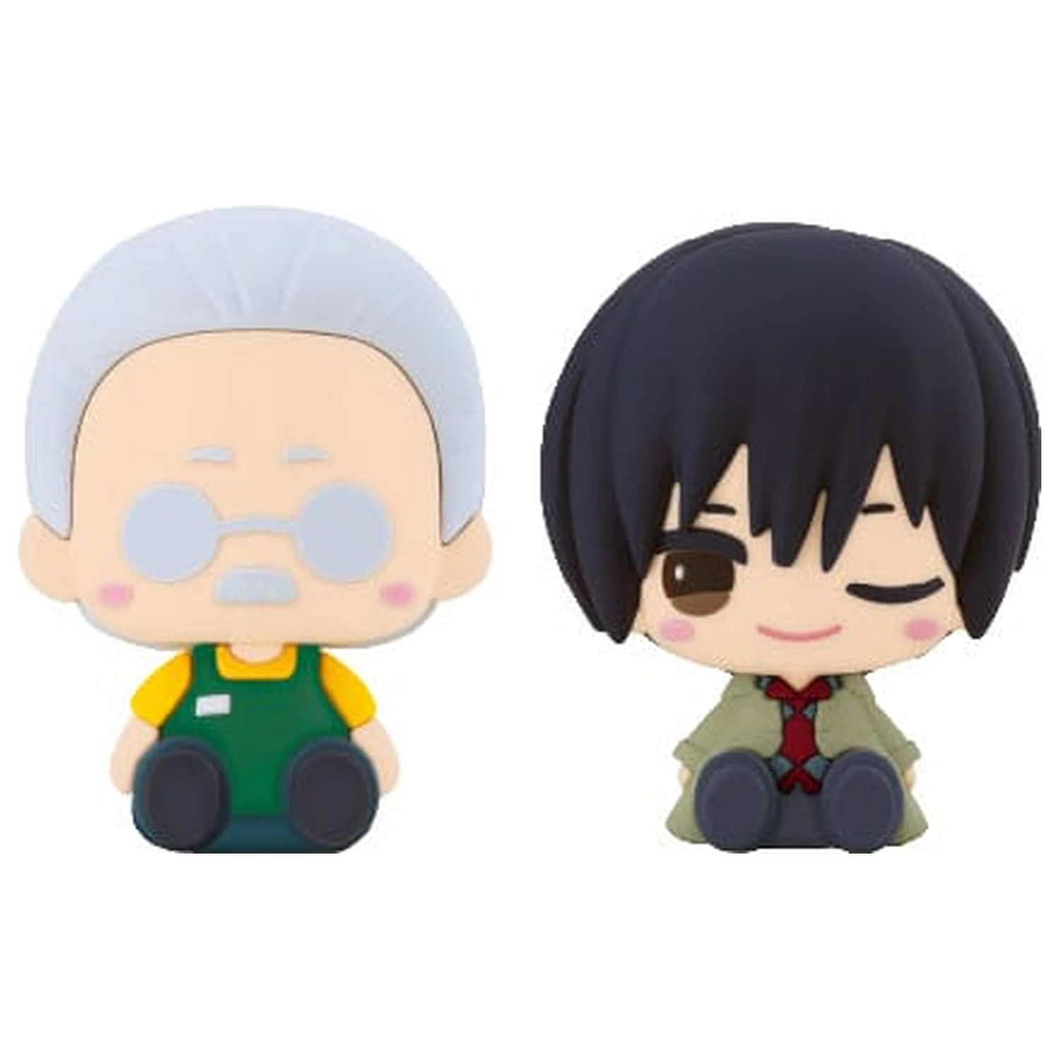Sakamoto Days Pote Raba Gumová maskot PVC mini figurka Sakamoto Taro & Nagumo 8 cm fotografii produktu