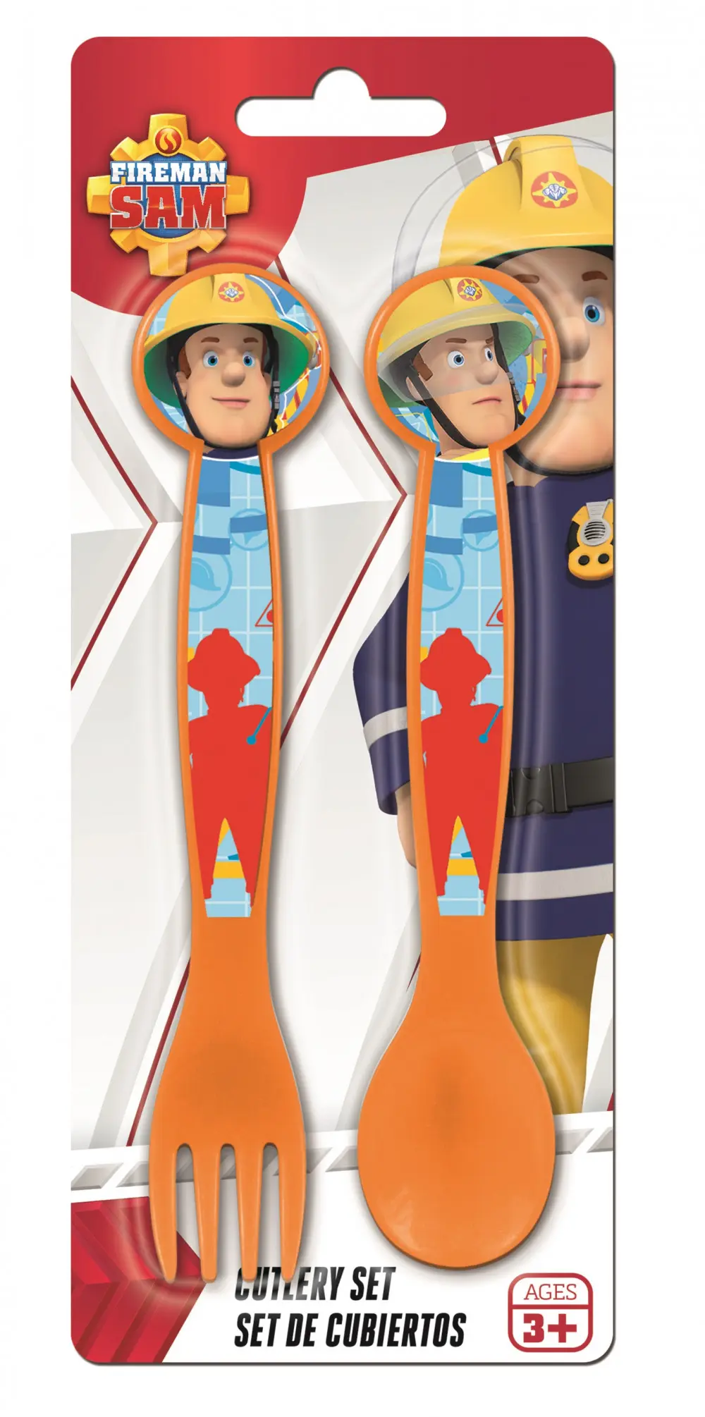 Fireman Sam sada příborů - 2 kusy fotografii produktu