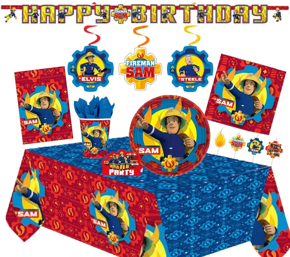 Fireman Sam party set 64 ks fotografii produktu