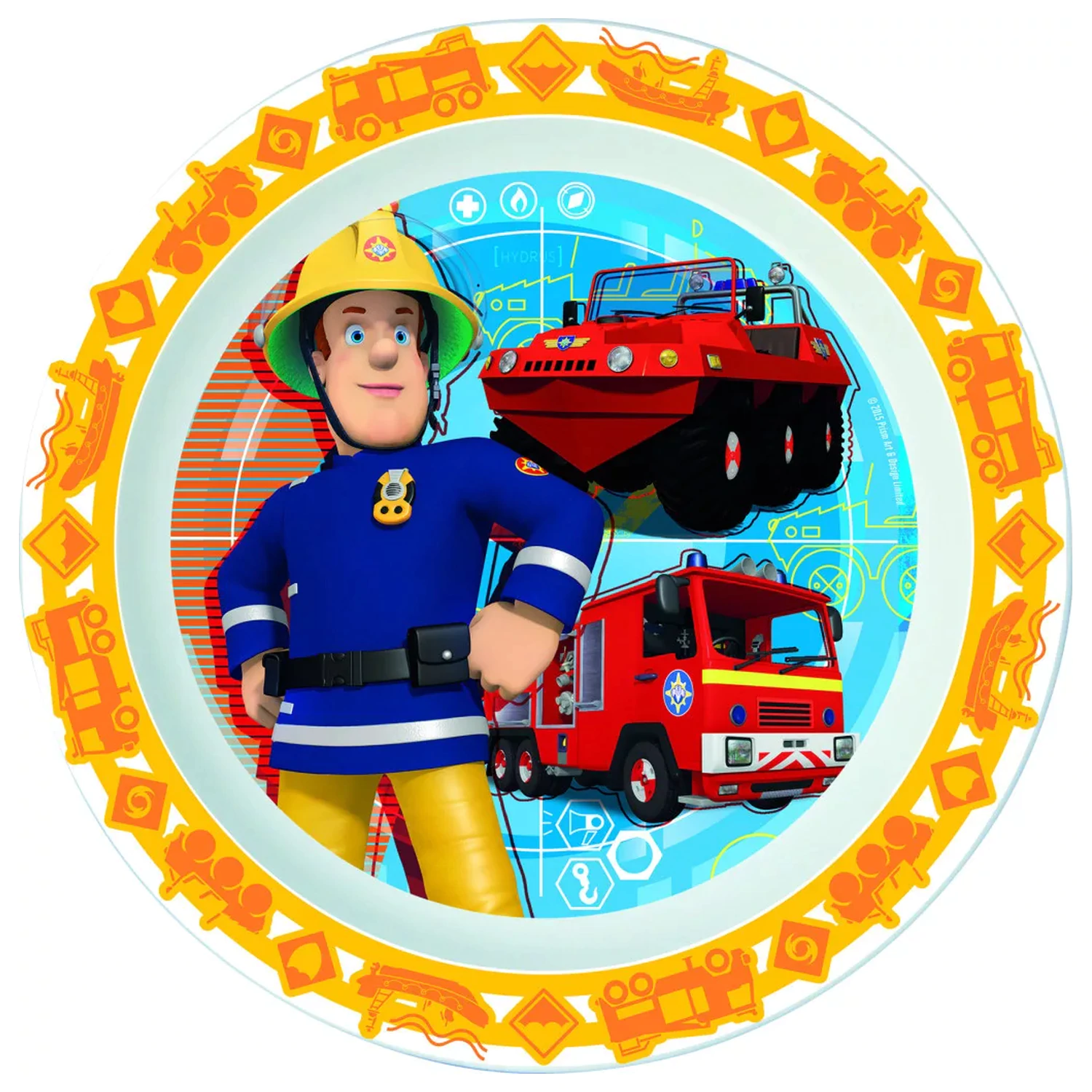 Fireman Sam Rescue Mission micro plochý talíř 22 cm fotografii produktu