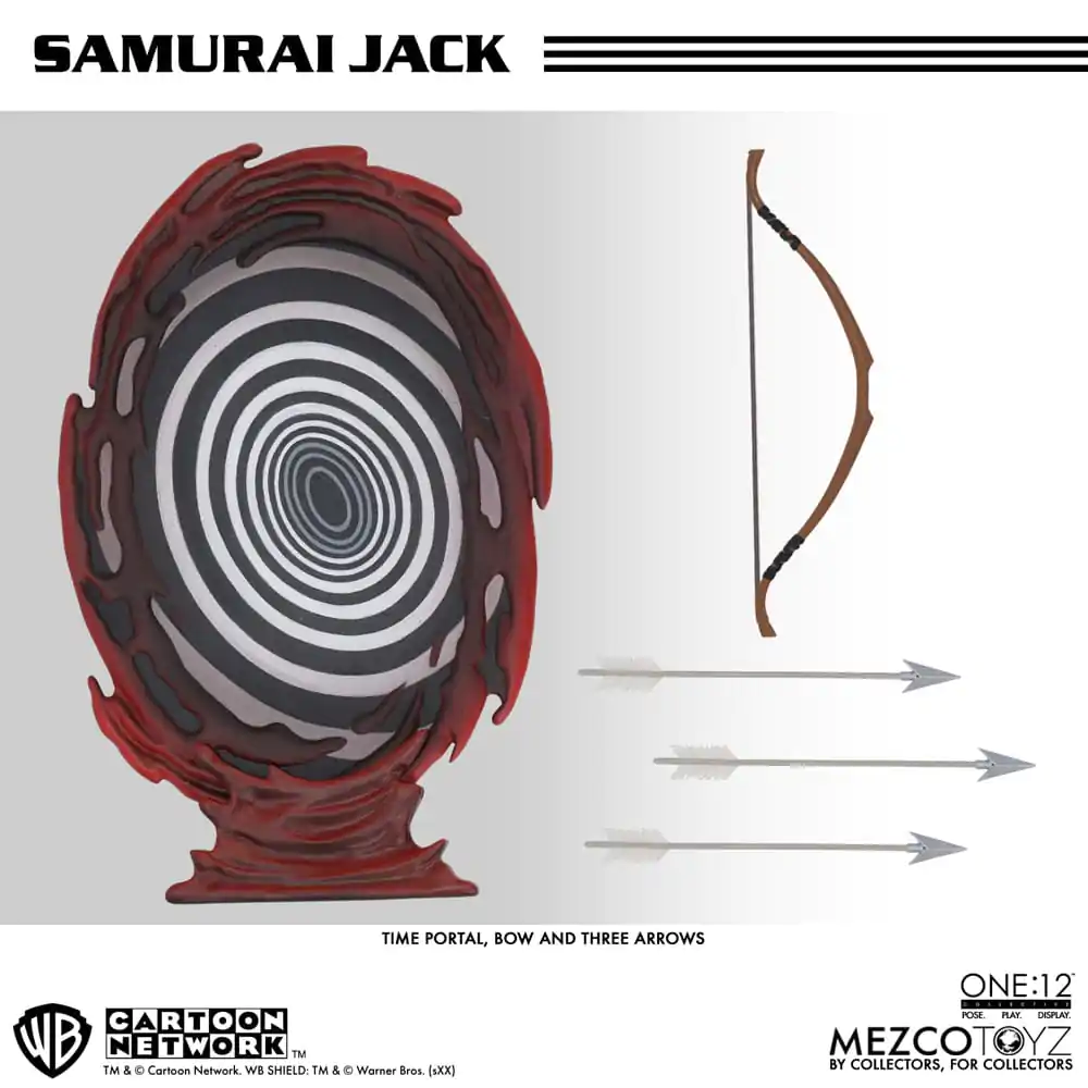 Samurai Jack Action Figure 1/12 Samurai Jack 17 cm Akční figurka fotografii produktu