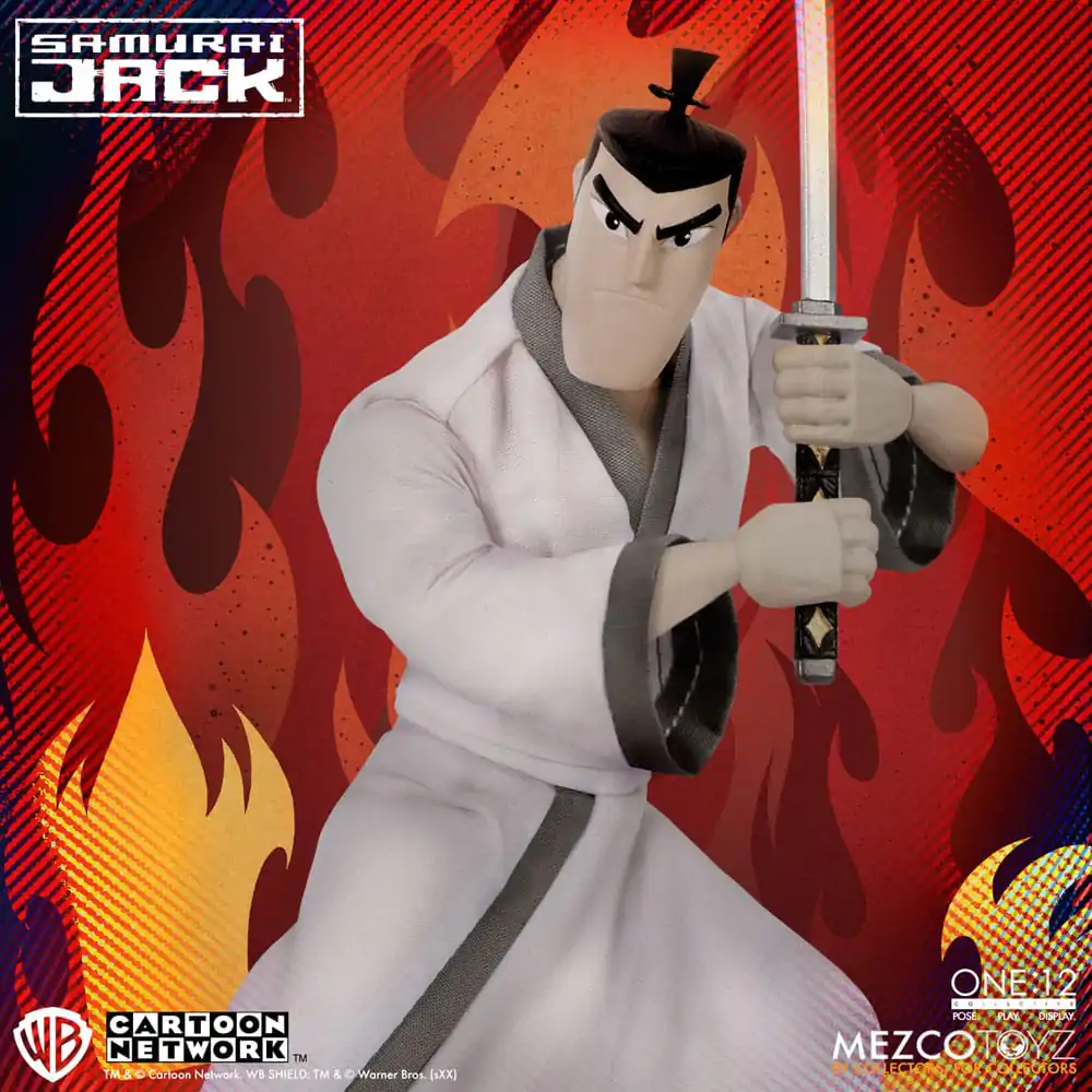 Samurai Jack Action Figure 1/12 Samurai Jack 17 cm Akční figurka fotografii produktu