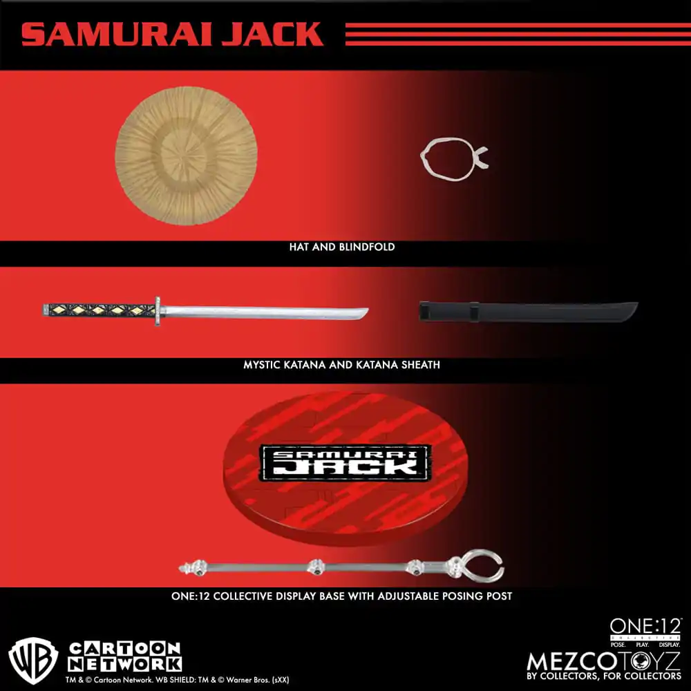 Samurai Jack Action Figure 1/12 Samurai Jack 17 cm Akční figurka fotografii produktu