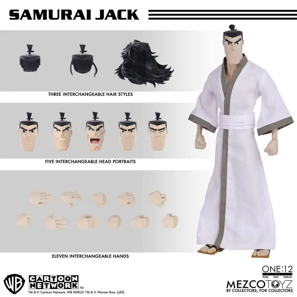 Samurai Jack Action Figure 1/12 Samurai Jack 17 cm Akční figurka fotografii produktu