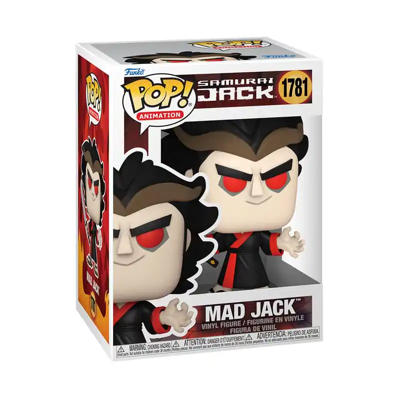 Samurai Jack Pop! Animation vinylová figurka Mad Jack 9 cm fotografii produktu