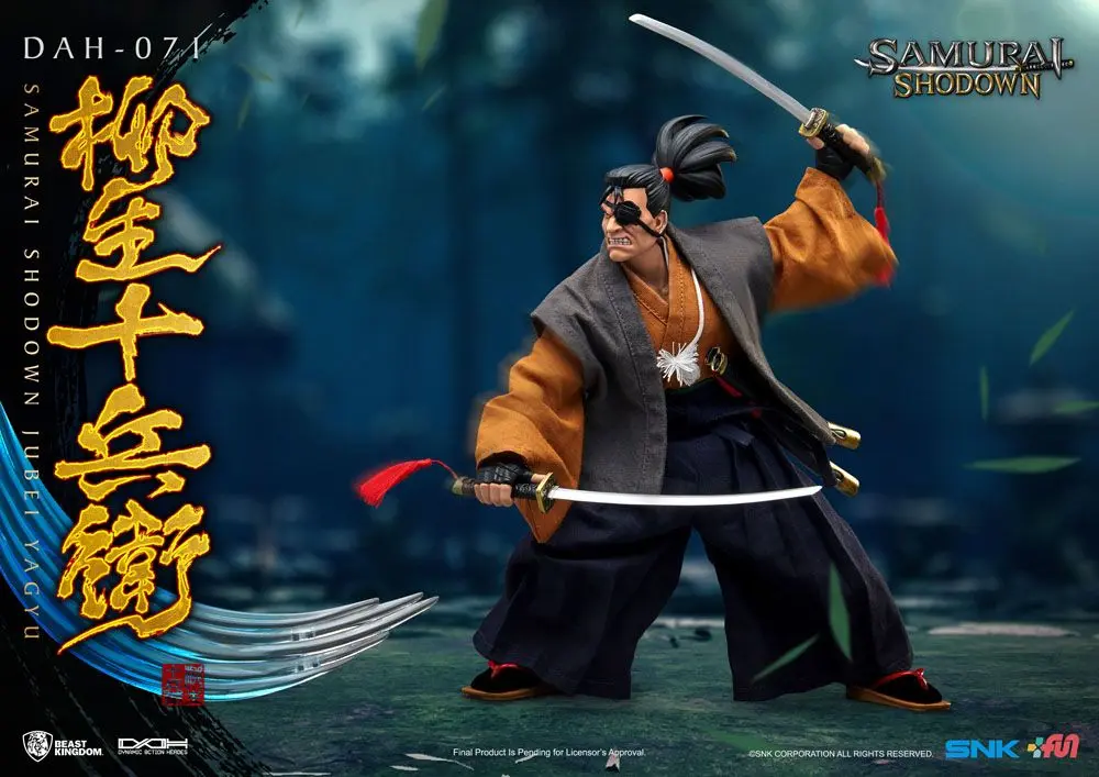 Samurai Shodown Dynamic 8ction Heroes akční figurka 1/9 Jubei Yagyu 21 cm fotografii produktu