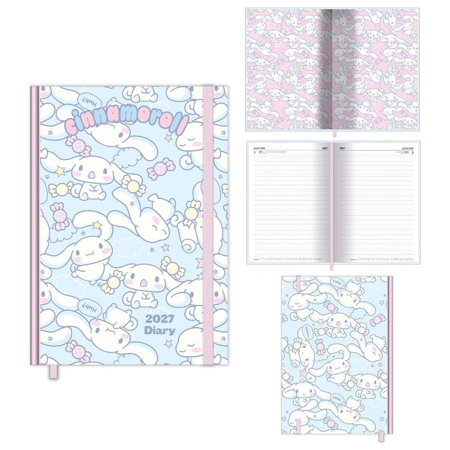 Sanrio A5 DTP Diář 2027 Cinnamoroll fotografii produktu
