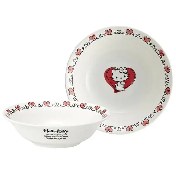 Sanrio Kostní porcelánová miska Hello Kitty fotografii produktu