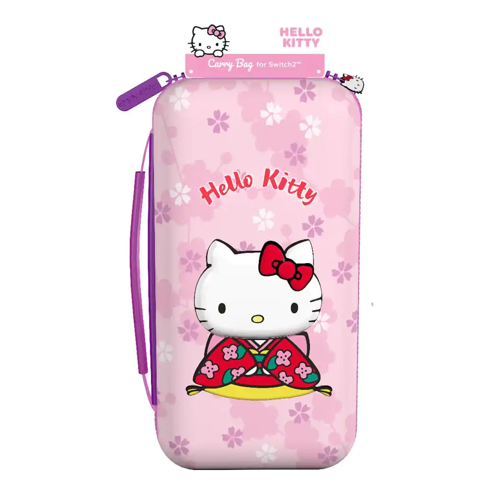 Sanrio taška na nošení Switch 2 Hello Kitty 3D fotografii produktu