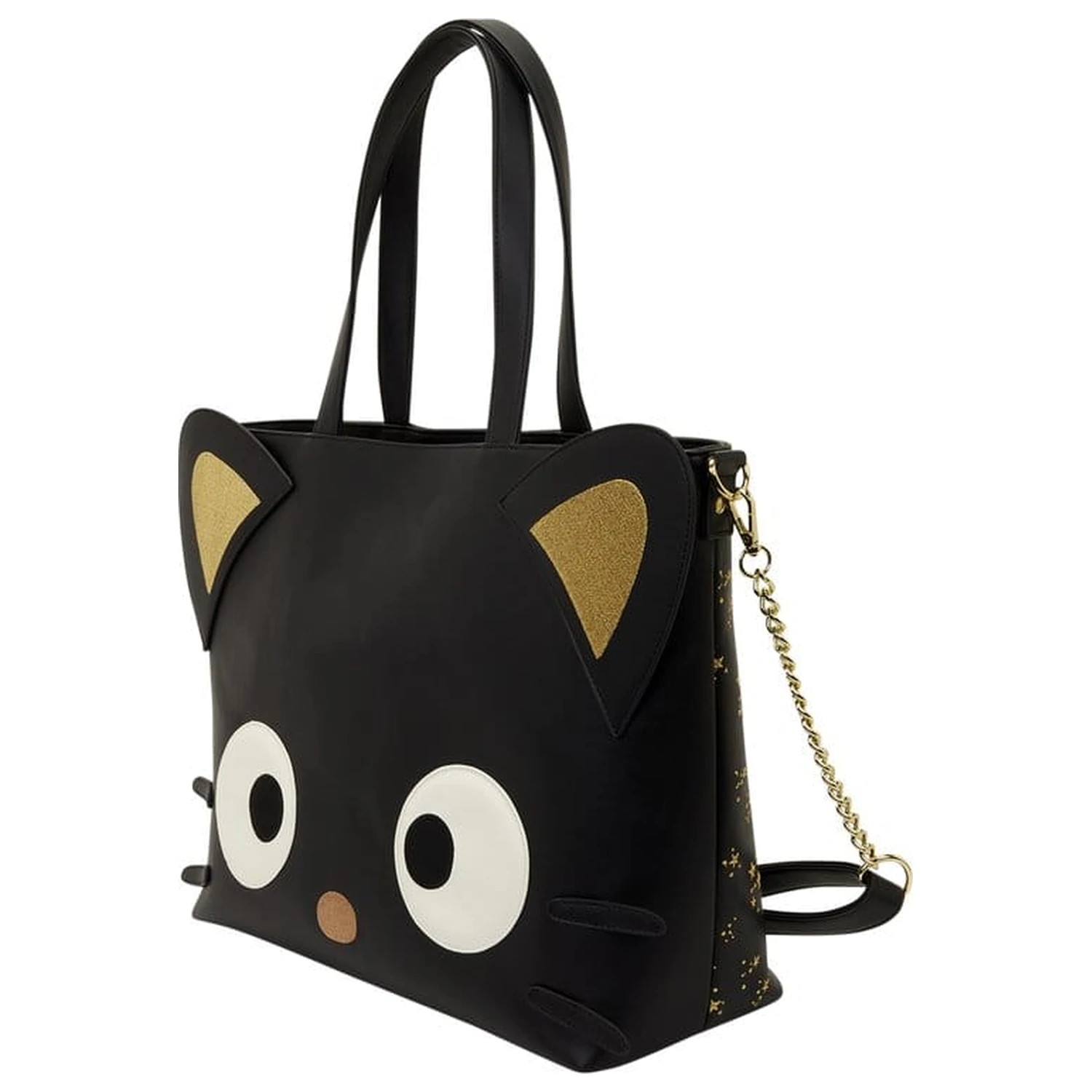 Sanrio Chococat Stars Kabelka Tote Crossbody s peněženkou na mince fotografii produktu