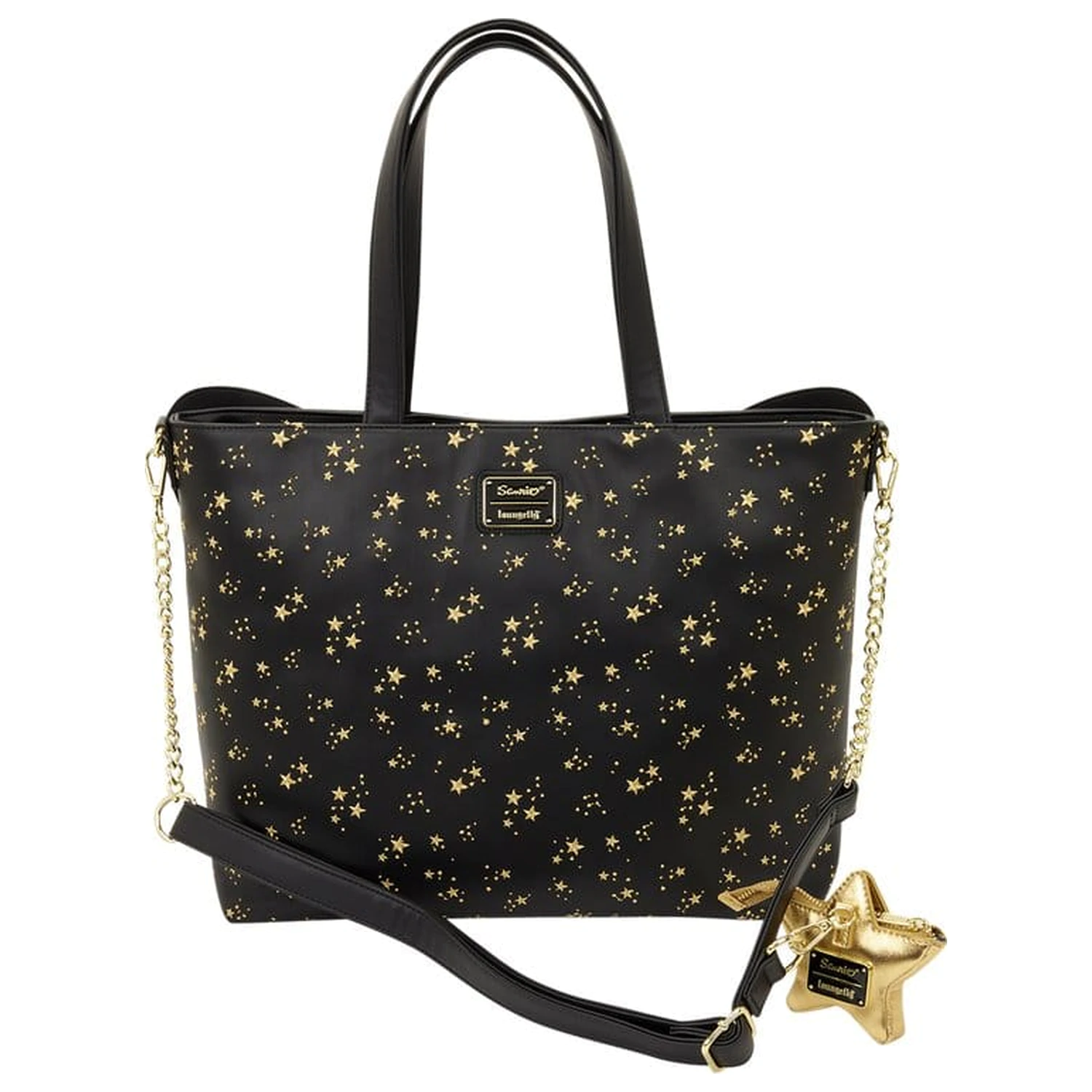 Sanrio Chococat Stars Kabelka Tote Crossbody s peněženkou na mince fotografii produktu