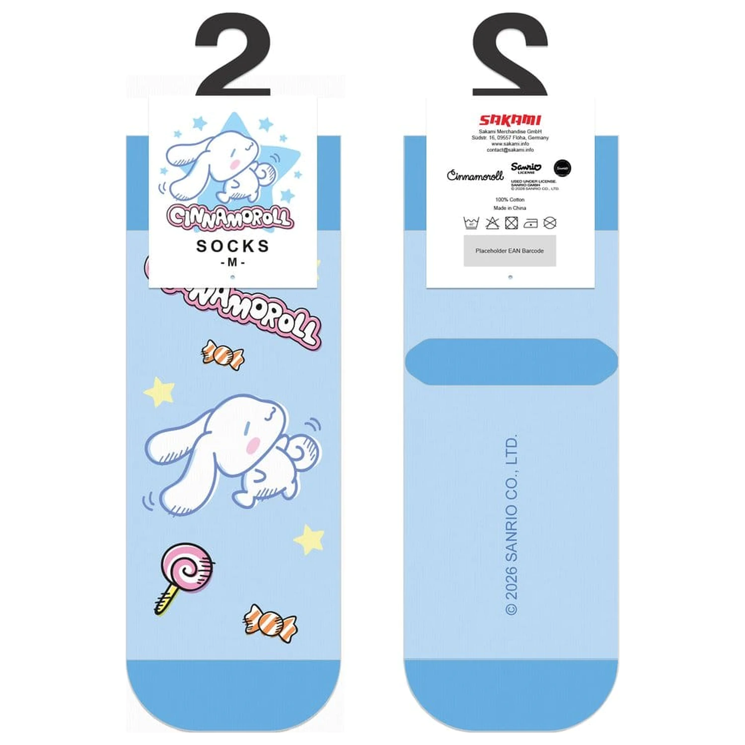 Sanrio Ponožky Cinnamoroll Dance Off Short 36-40 fotografii produktu
