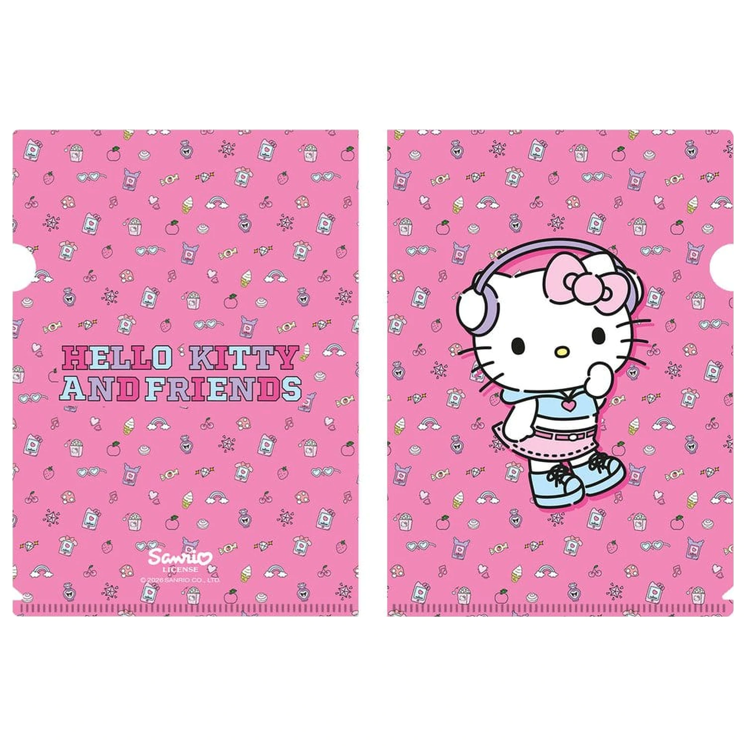 Sanrio Clearfile Hello Kitty POP 01 fotografii produktu