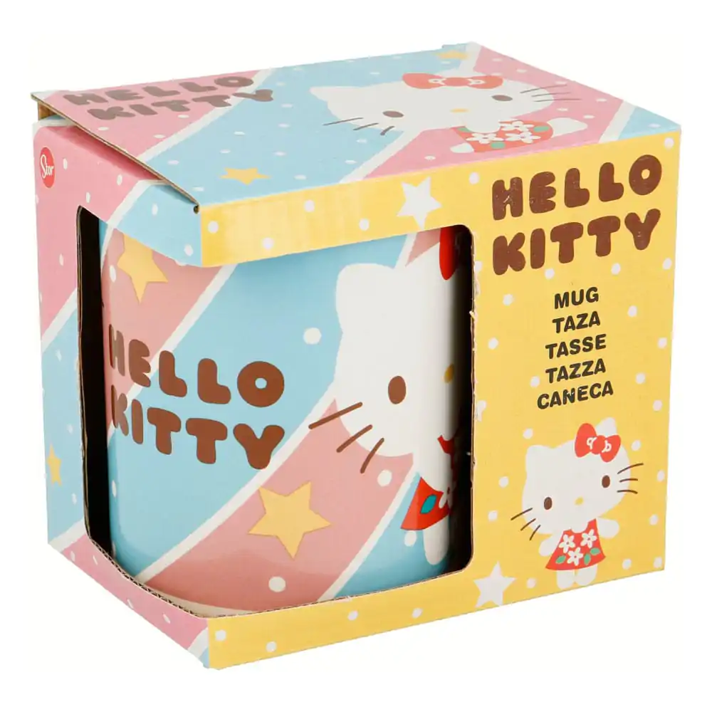 Sanrio Hrnek Cute Hello Kitty červené šaty 325 ml fotografii produktu