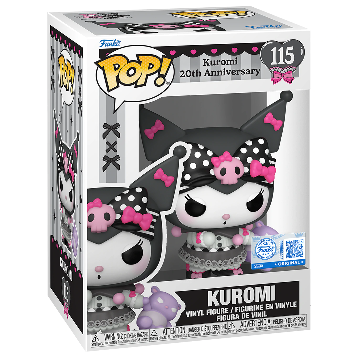 Sanrio Funko POP! Animation Vinylová figurka Kuromi- Kuromi (SPC) 9 cm fotografii produktu