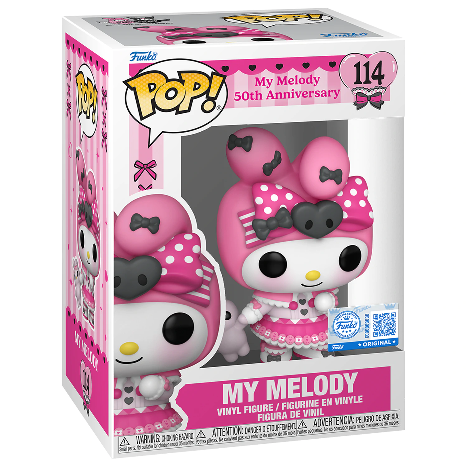Sanrio Funko POP! Animation Vinylová figurka My Melody- My Melody (SPC) 9 cm fotografii produktu