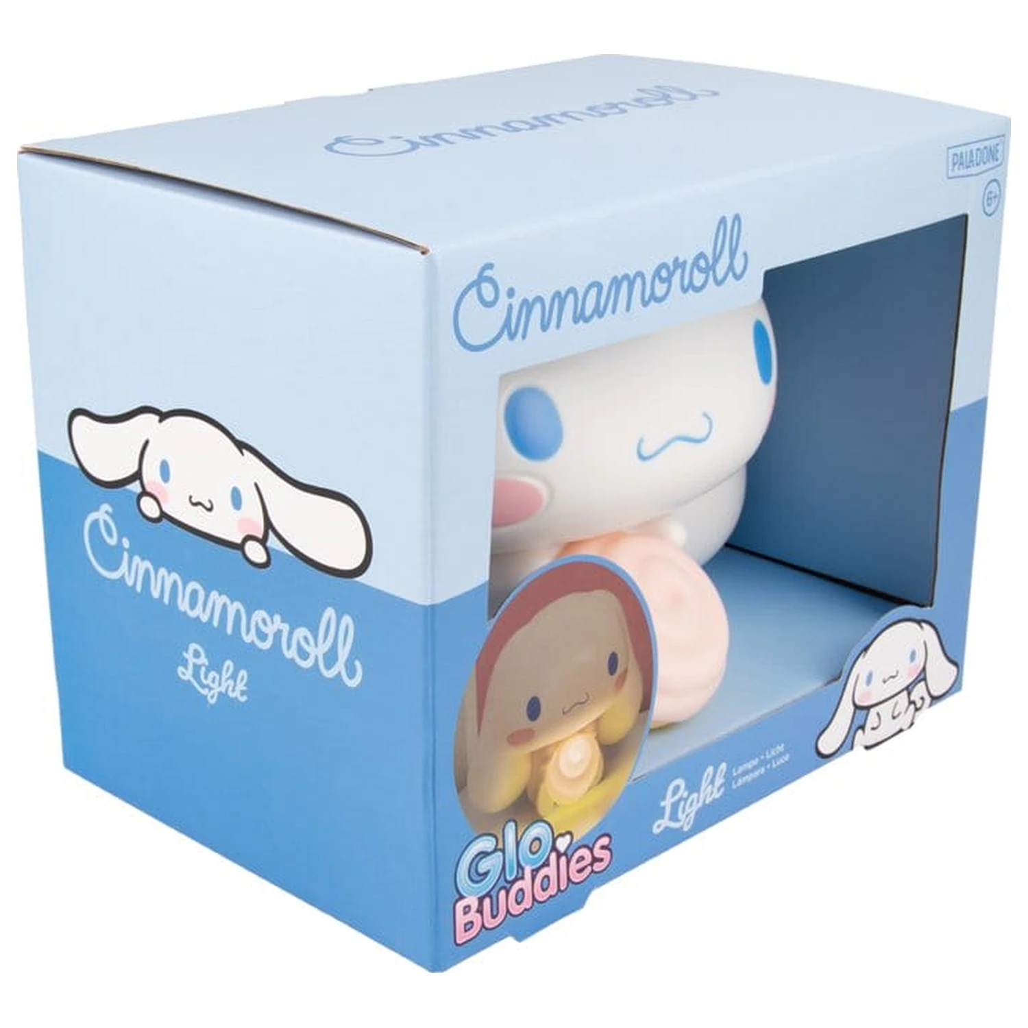 Sanrio GloBuddies Světelný Cinnamoroll 14 cm fotografii produktu