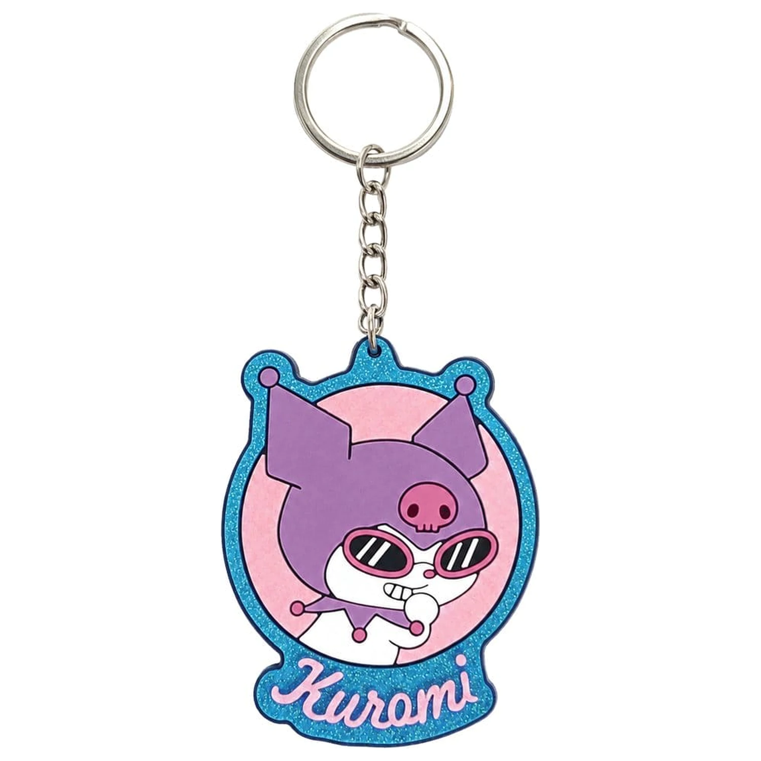 Sanrio Gumová klíčenka Kuromi 7 cm fotografii produktu