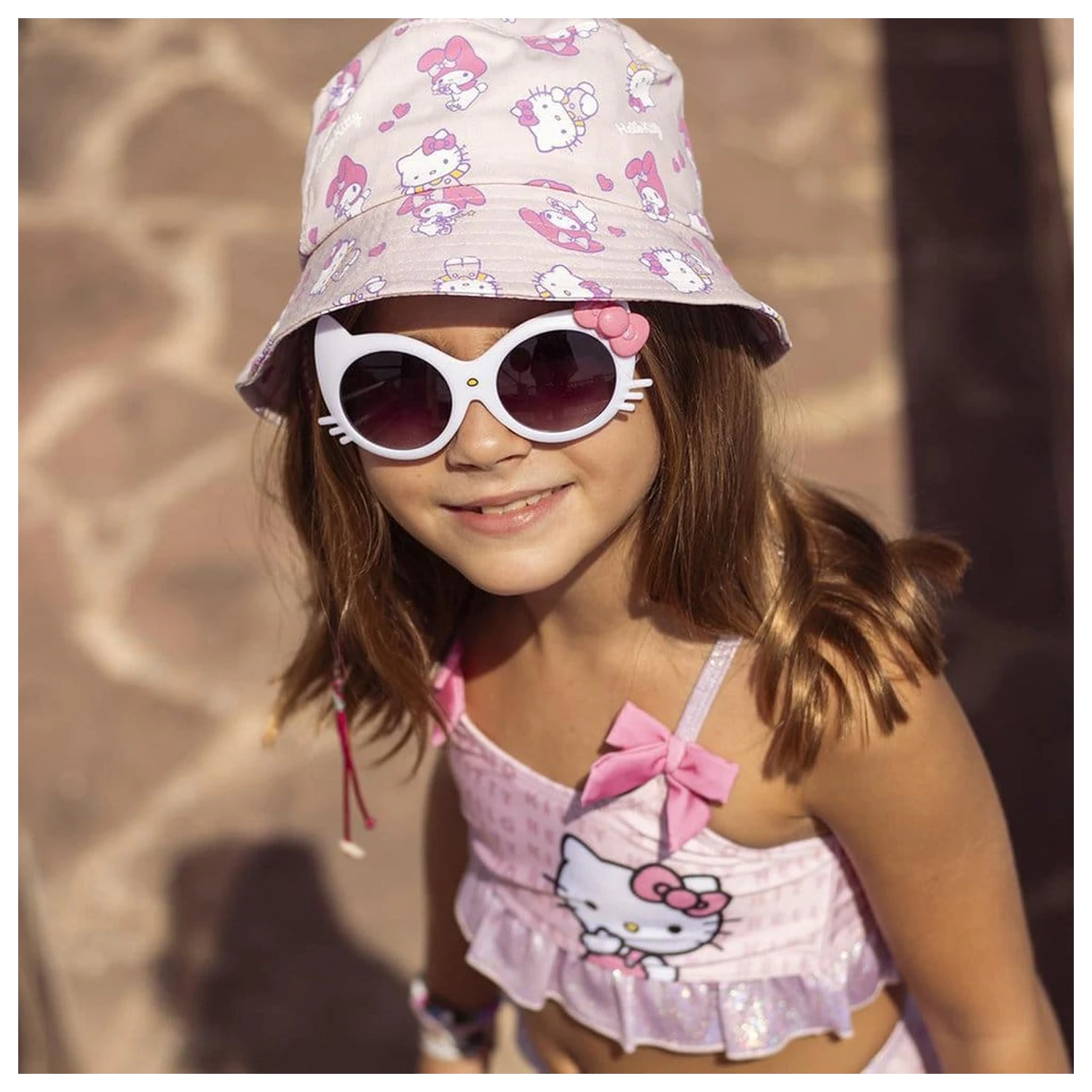 Sanrio klobouk Bucket Hat Hello Kitty 52 cm fotografii produktu