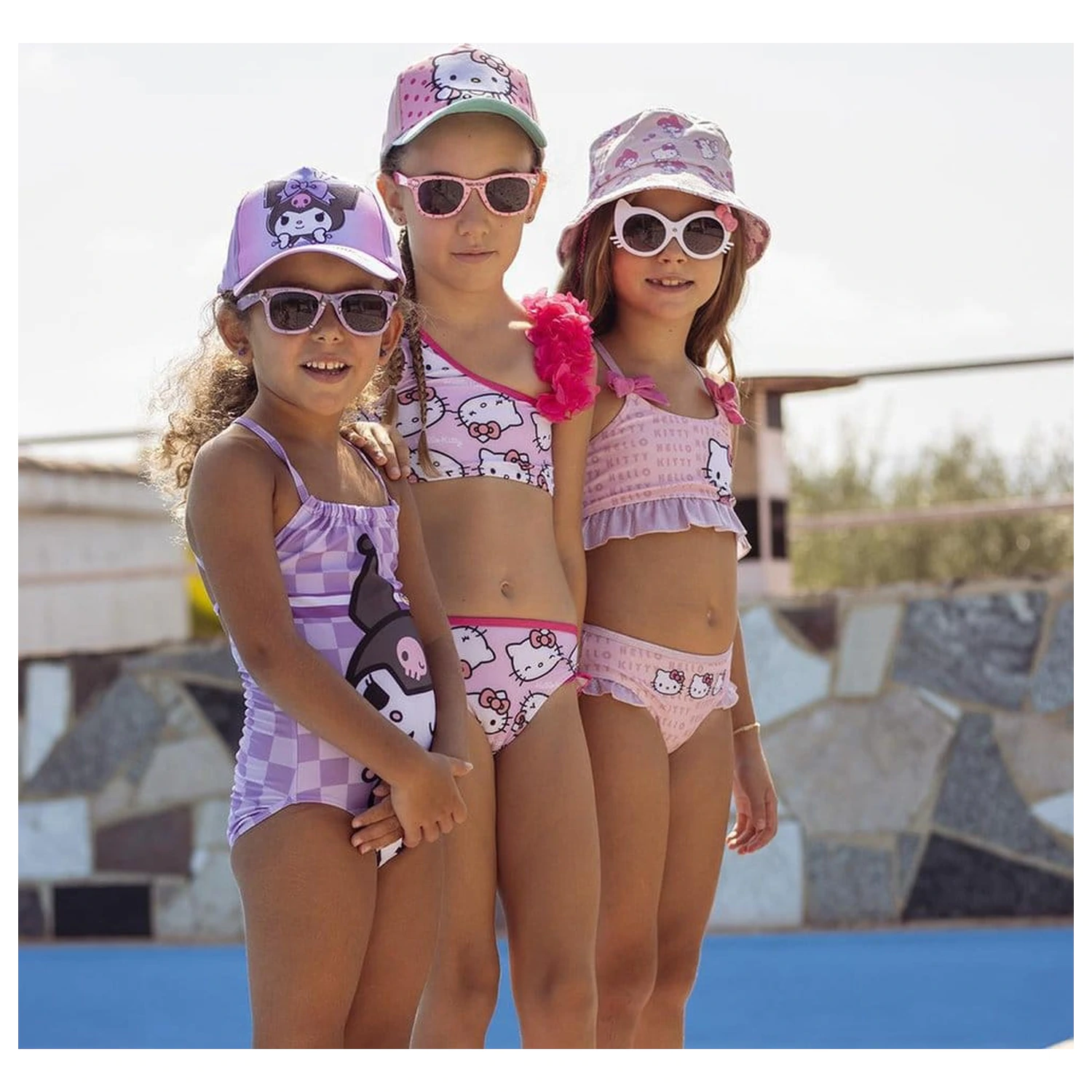 Sanrio klobouk Bucket Hat Hello Kitty 52 cm fotografii produktu