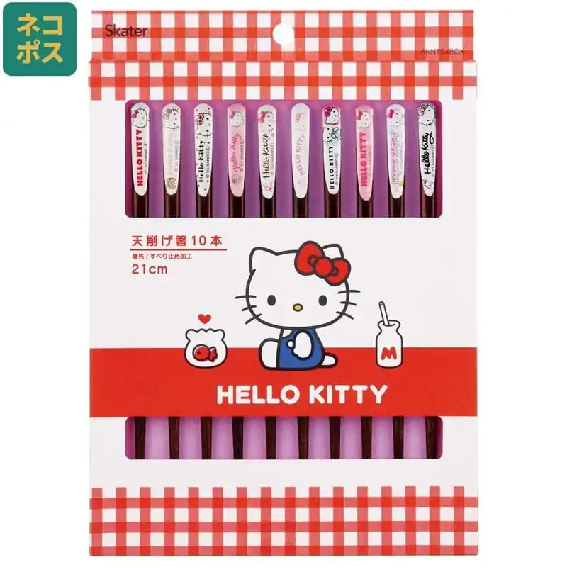 Sanrio jídelní hůlky 10-Pack Hello Kitty fotografii produktu