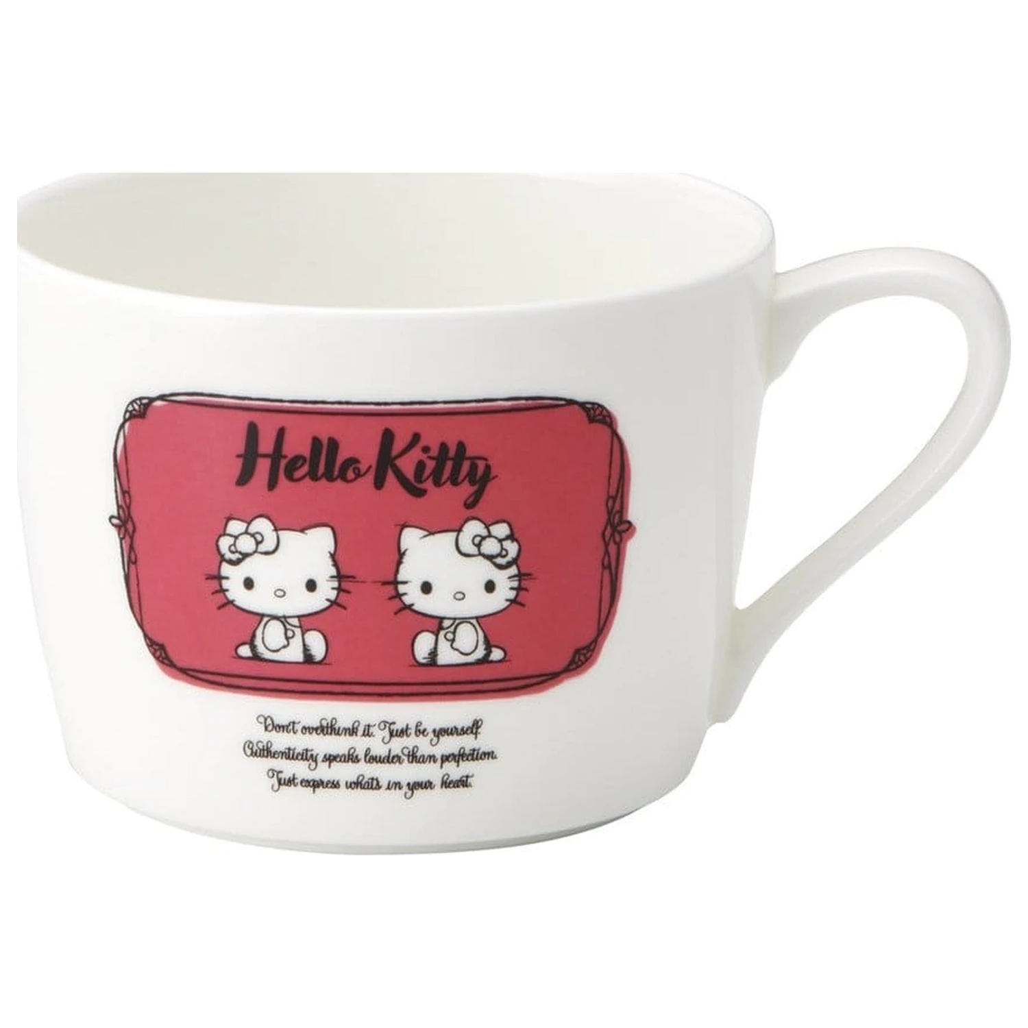 Sanrio Hrnky Hello Kitty China etched fotografii produktu