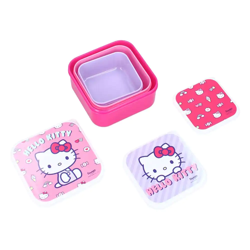 Sanrio sada svačinových boxů Hello Kitty Fresh Bites fotografii produktu