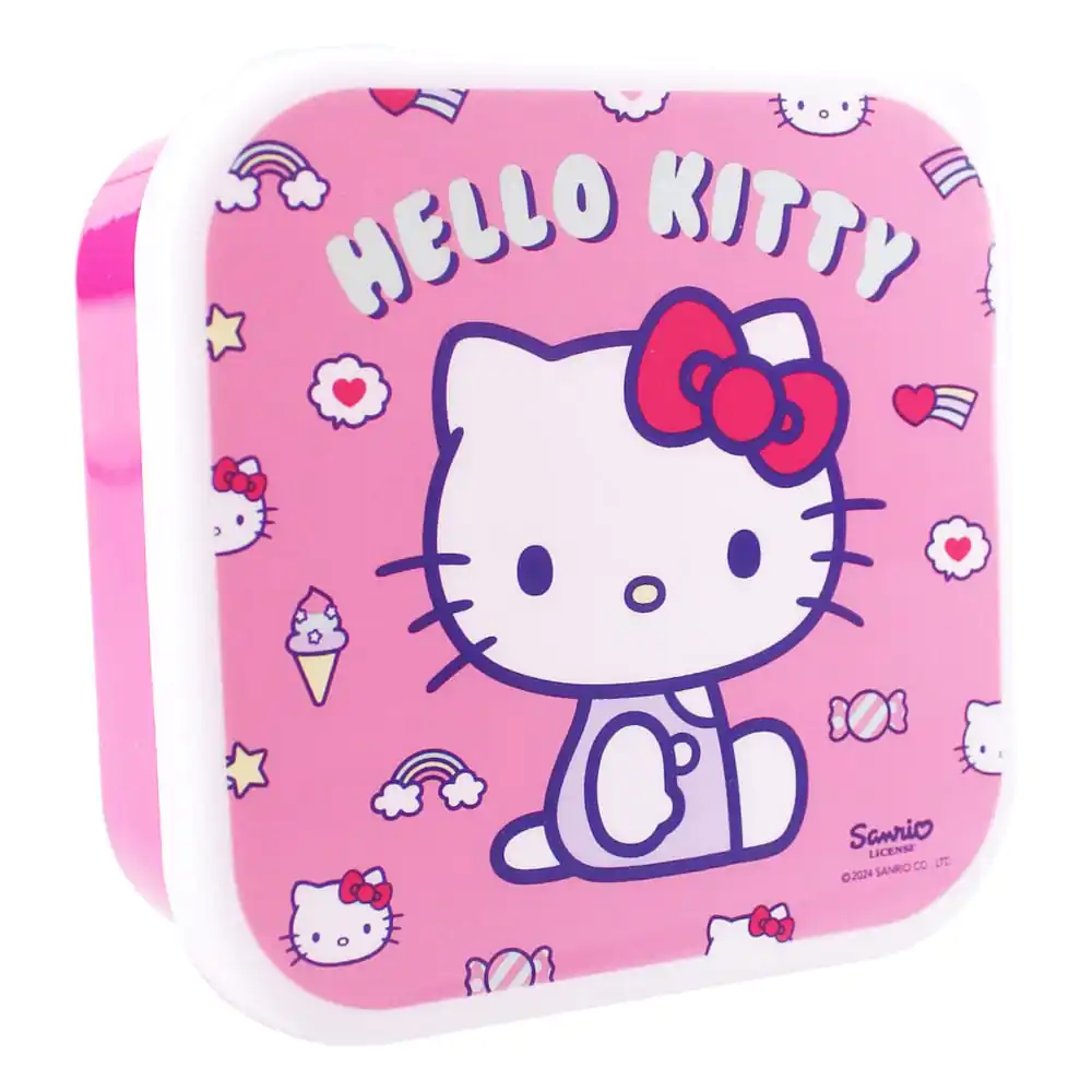 Sanrio sada svačinových boxů Hello Kitty Fresh Bites fotografii produktu