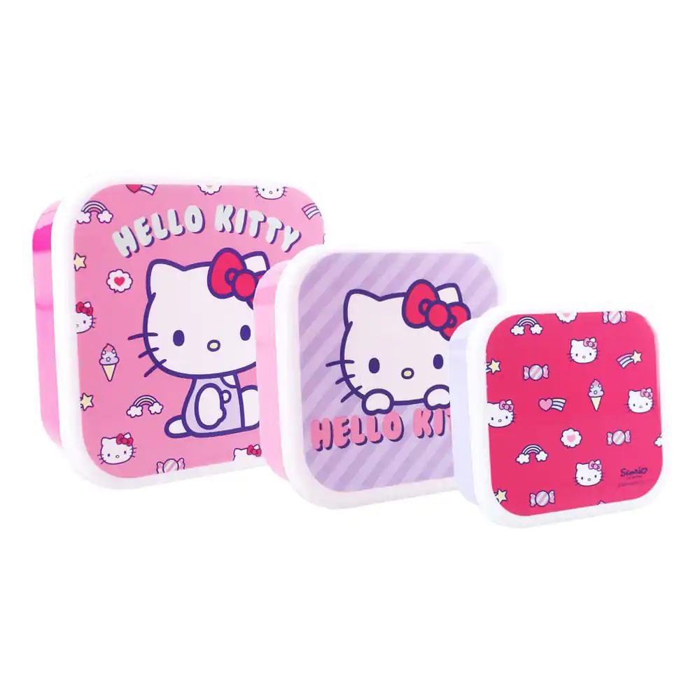 Sanrio sada svačinových boxů Hello Kitty Fresh Bites fotografii produktu