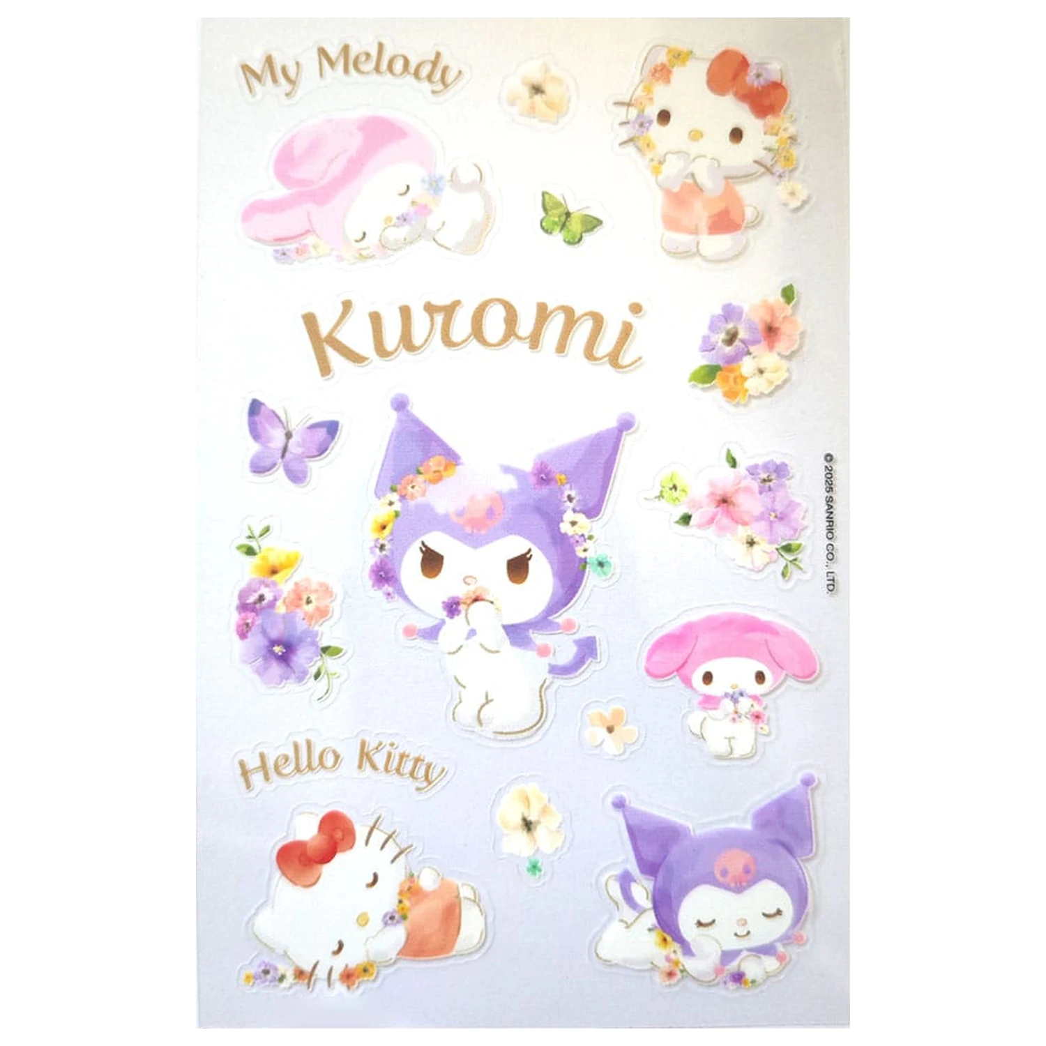 Sanrio Sticker Pack Hello Kitty & Friends Pastel Vivid fotografii produktu