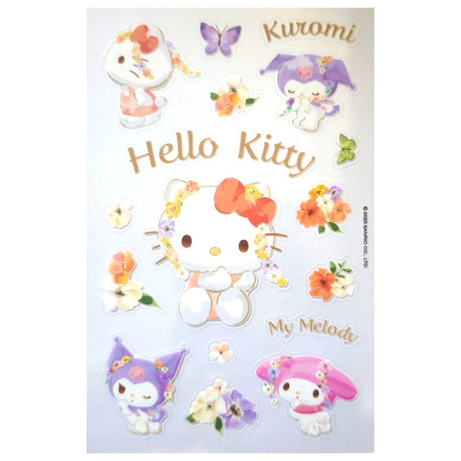 Sanrio Sticker Pack Hello Kitty & Friends Pastel Vivid fotografii produktu
