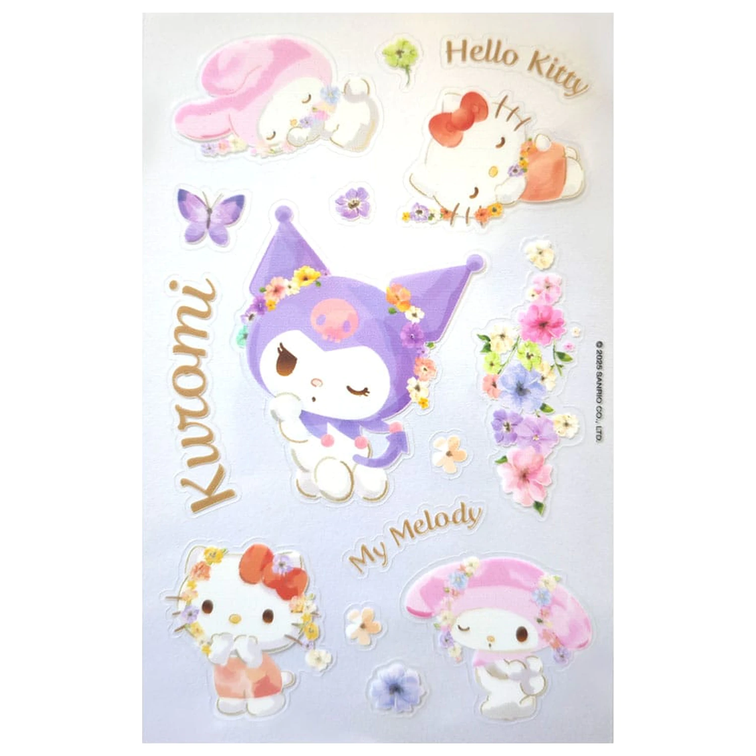 Sanrio Sticker Pack Hello Kitty & Friends Pastel Vivid fotografii produktu