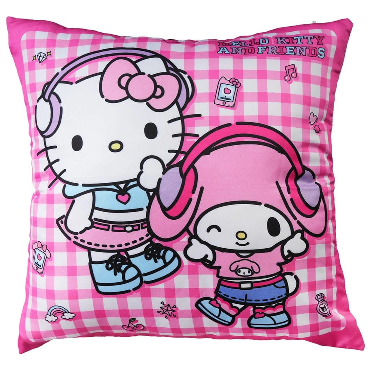 Sanrio Polštář na pohovku Hello Kitty & Friends Pop 35 x 35 cm fotografii produktu