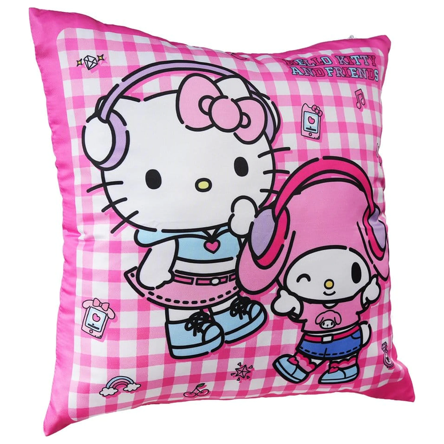 Sanrio Polštář na pohovku Hello Kitty & Friends Pop 35 x 35 cm fotografii produktu