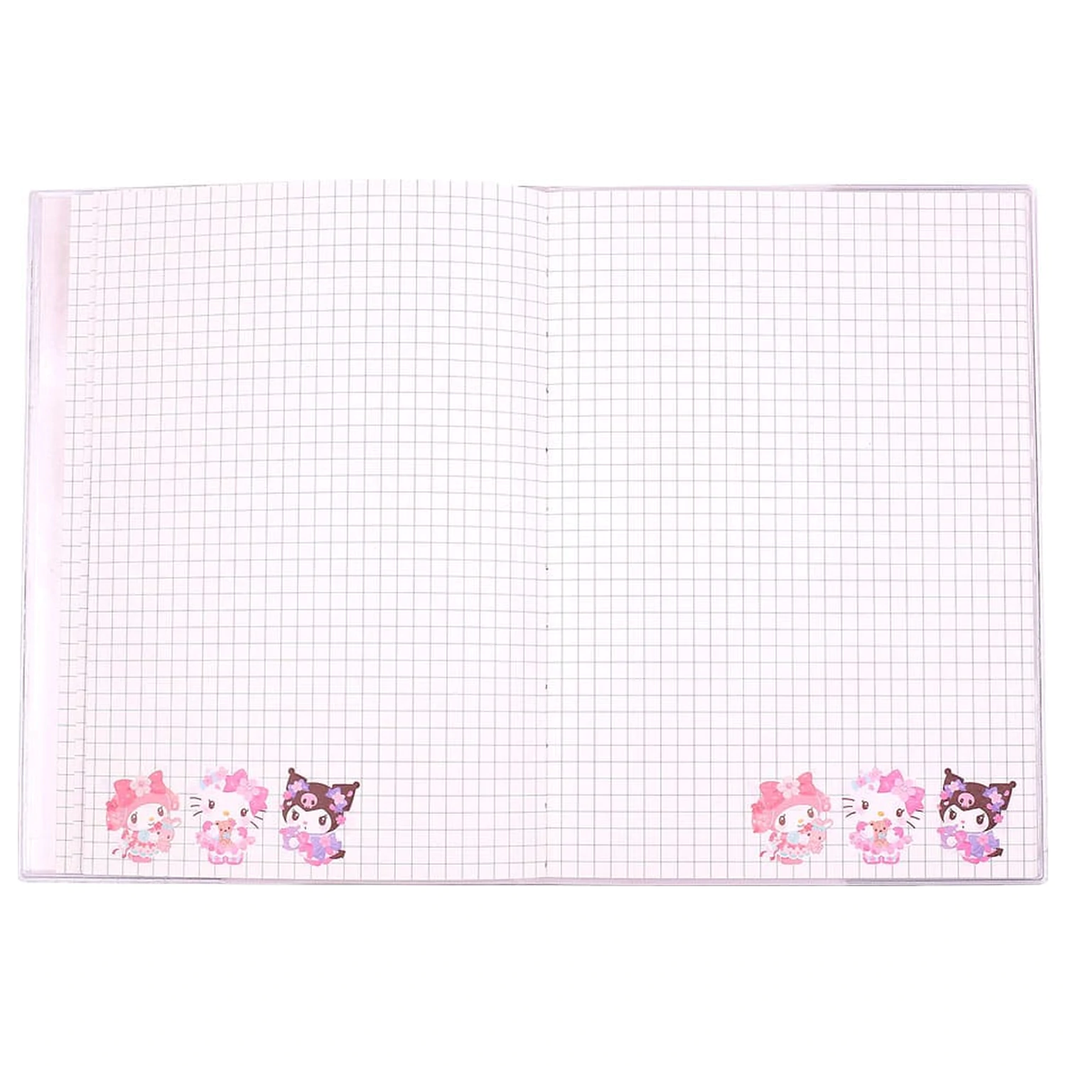 Sanrio Notebook Hello Kitty & Friends Sakura Series Holografický Kostkovaný fotografii produktu