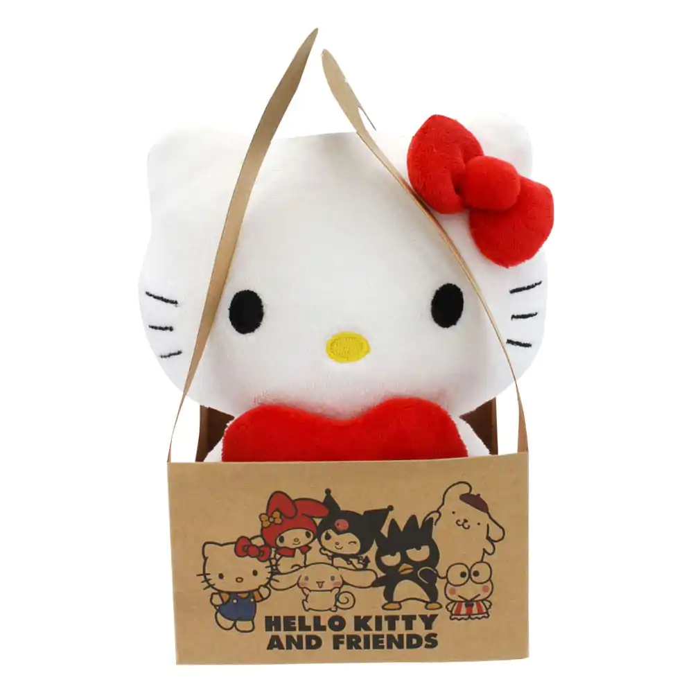 Sanrio plyšová figurka Hello Kitty Heart 14 cm fotografii produktu