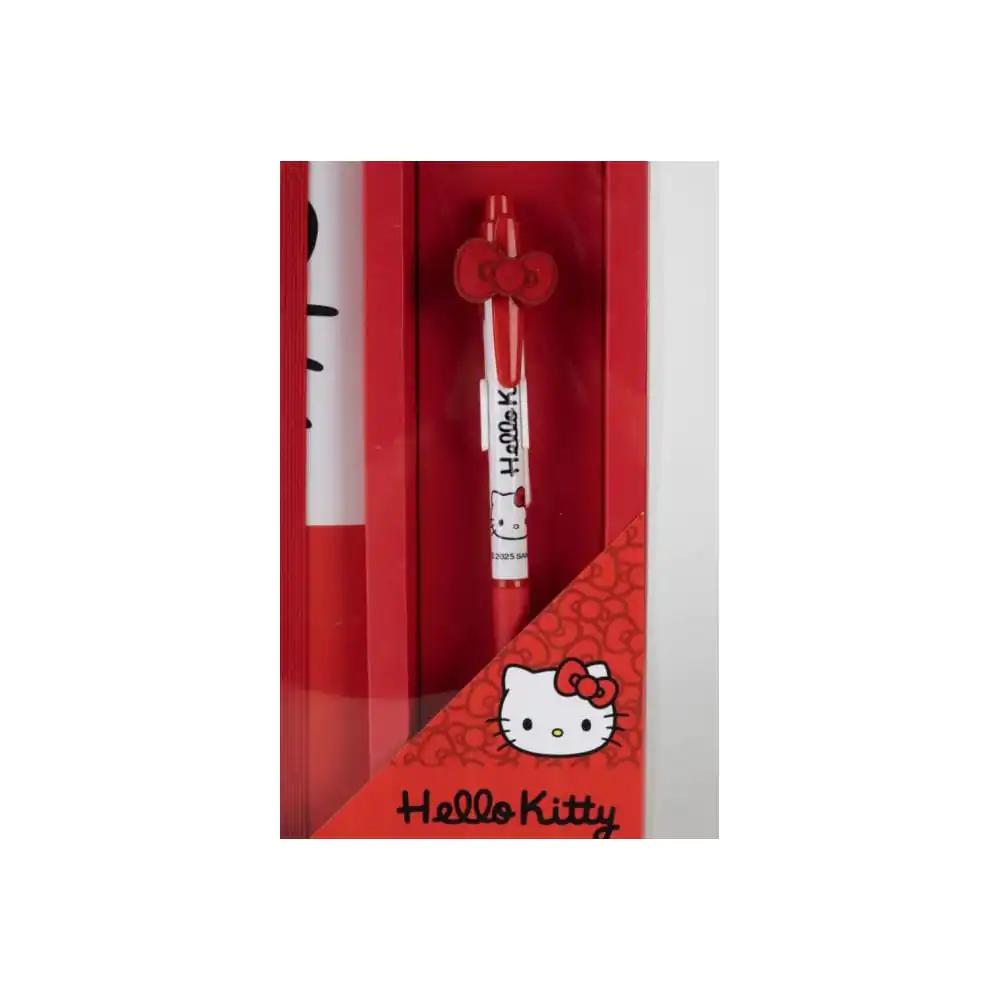 Sanrio Notebook with Pen Gift Set Hello Kitty – Dárková sada zápisníku s perem fotografii produktu