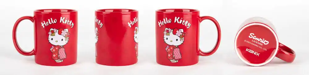 Sanrio Heat Change hrnek Hello Kitty Kimono 320 ml fotografii produktu