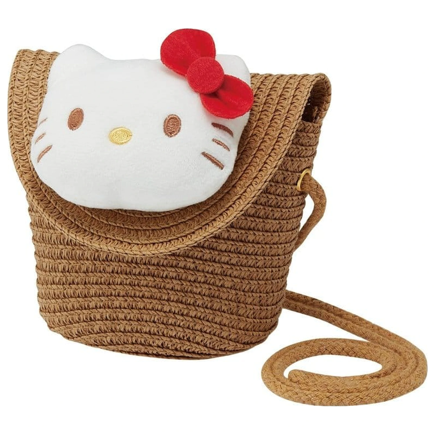 Sanrio Taška přes rameno Hello Kitty Slaměná fotografii produktu