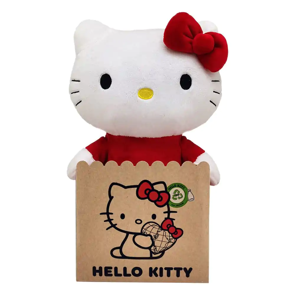 Sanrio Plyšová figurka Hello Kitty v červených šatech 24 cm fotografii produktu