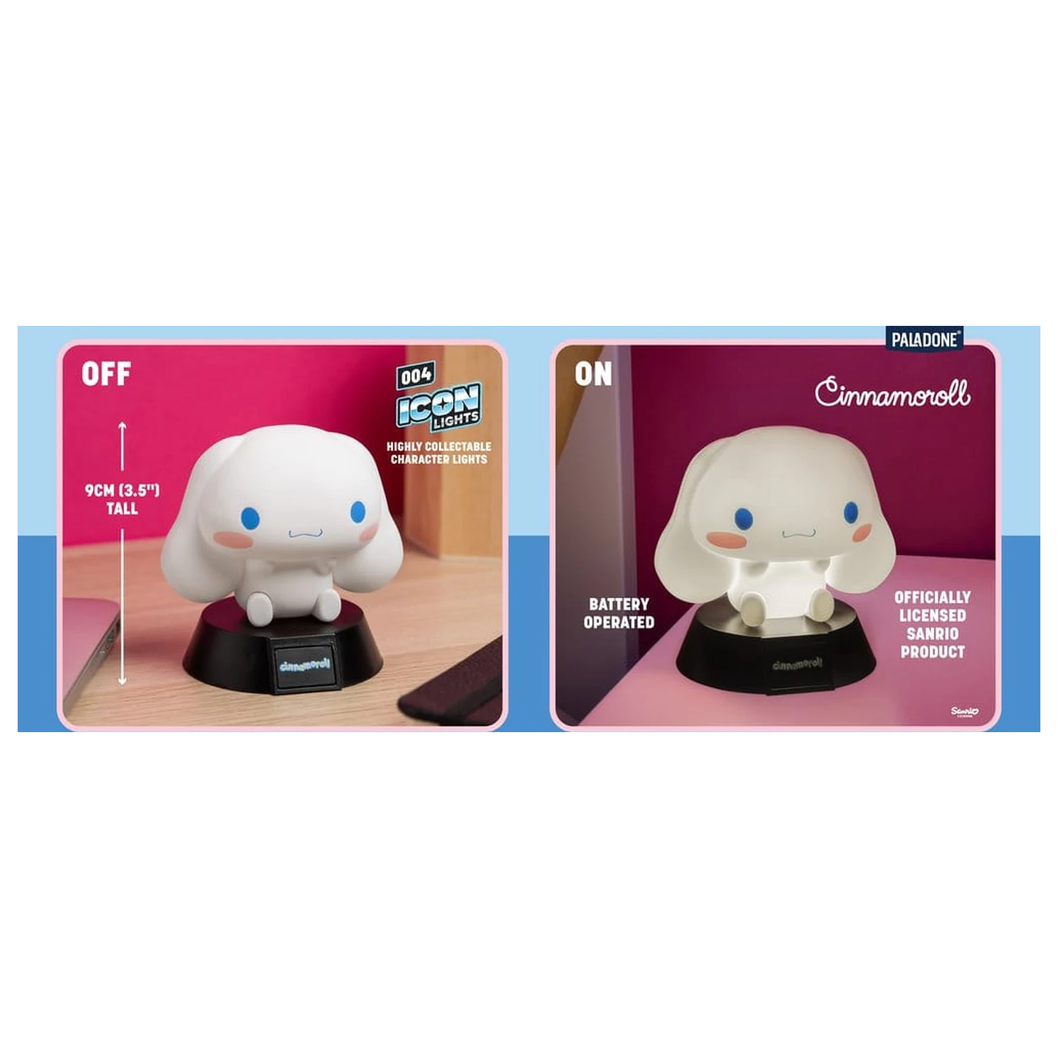 Sanrio Icon světlo Cinnamoroll 9 cm fotografii produktu