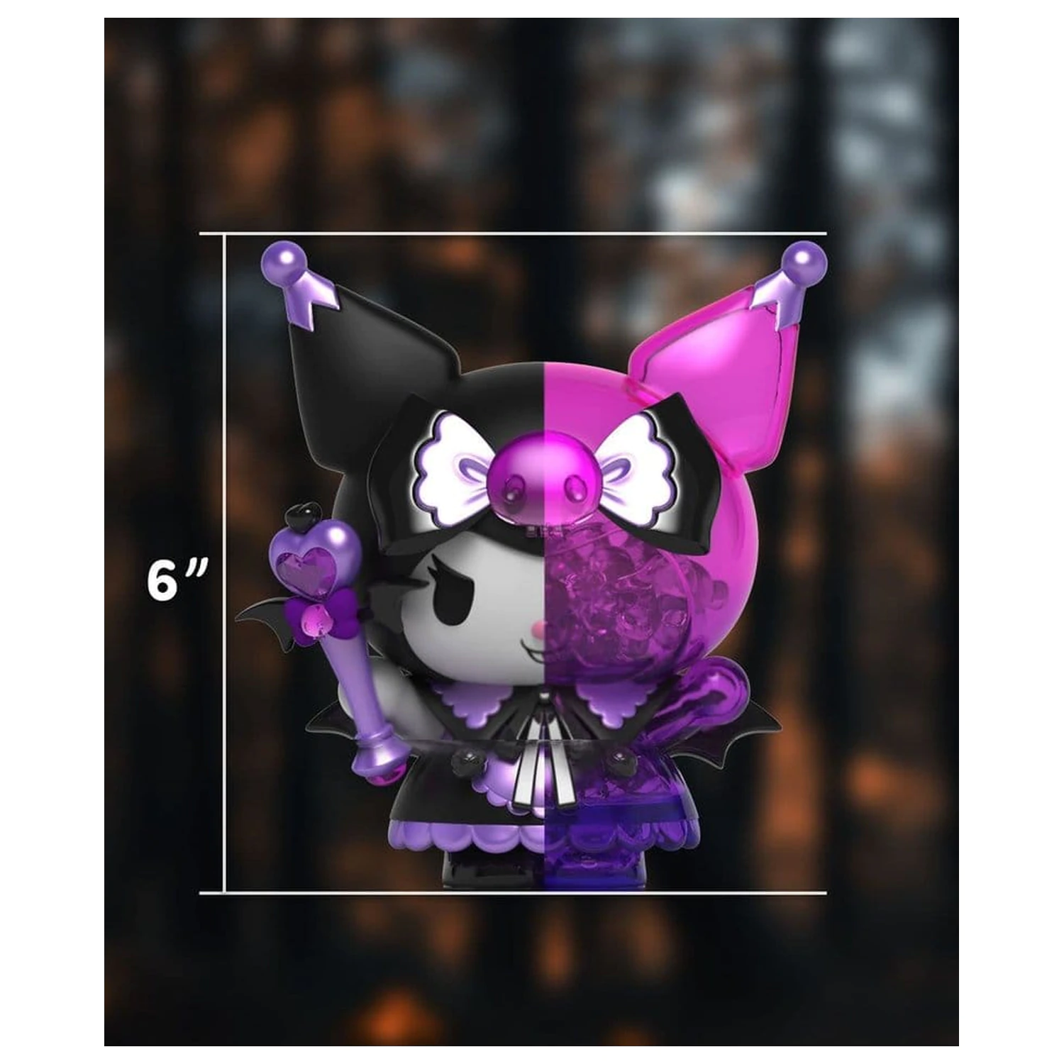 Sanrio Kandy Kuromi Spooky Fun Series 15 cm fotografii produktu