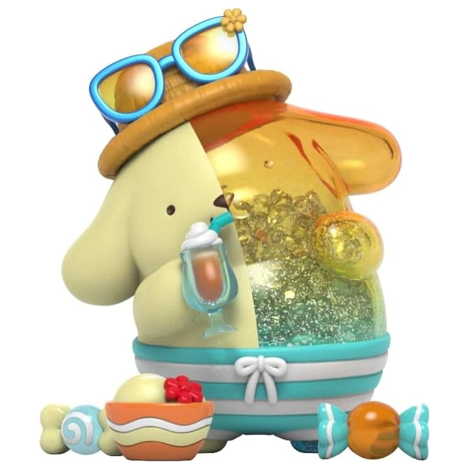 Sanrio Kandy Pompompurin Sea Breeze Series 15 cm fotografii produktu