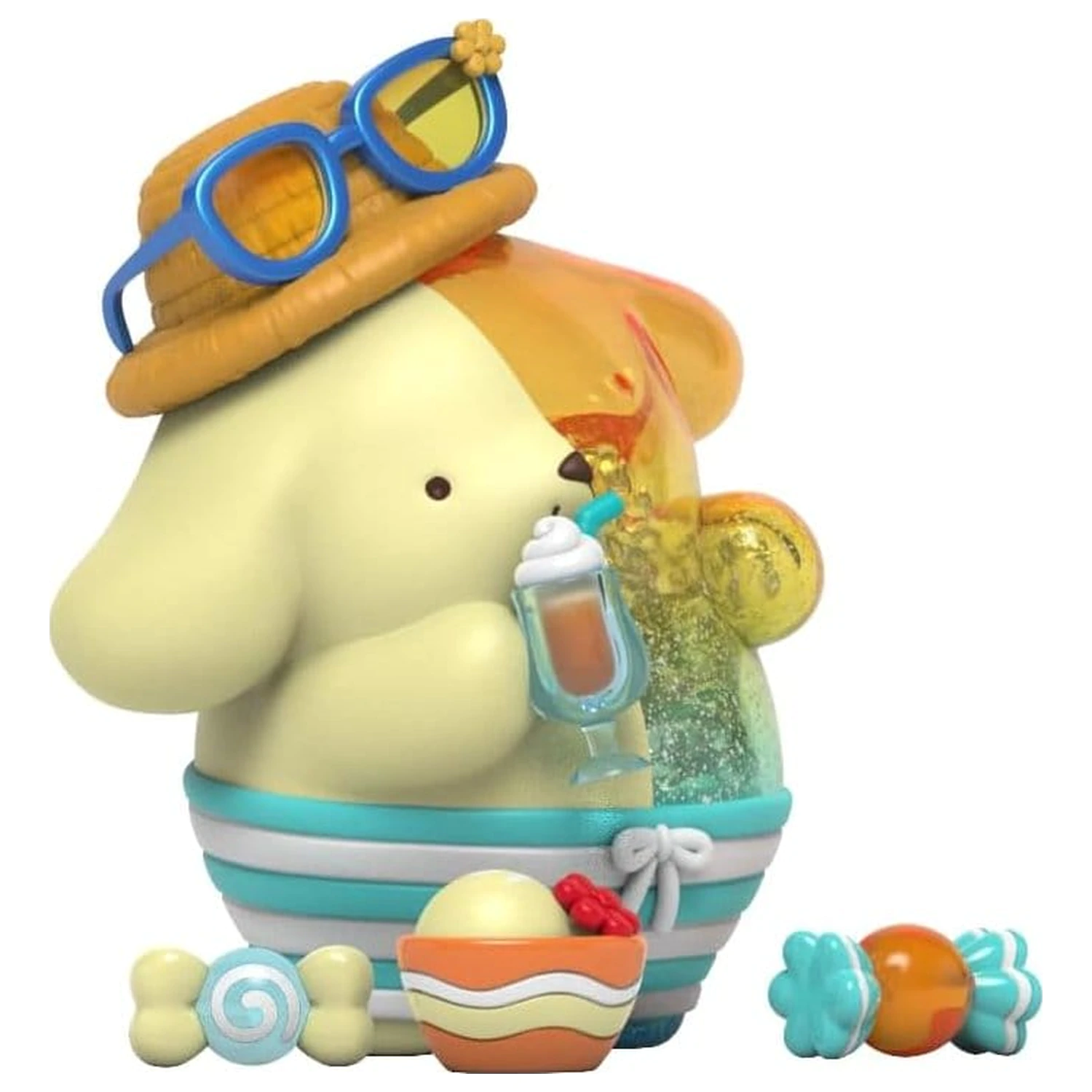 Sanrio Kandy Pompompurin Sea Breeze Series 15 cm fotografii produktu